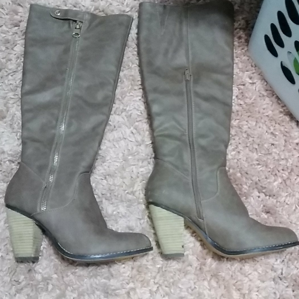 Knee high boots
